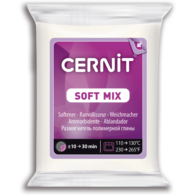 Помякшувач для полімерної глини CERNIT, 56 г., Soft Mix, (CR-CE1050056005)