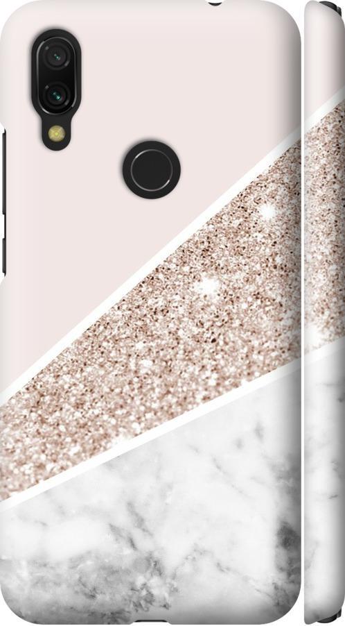 Чехол на Xiaomi Redmi 7 Пастельный мрамор (4342m-1669-42517)