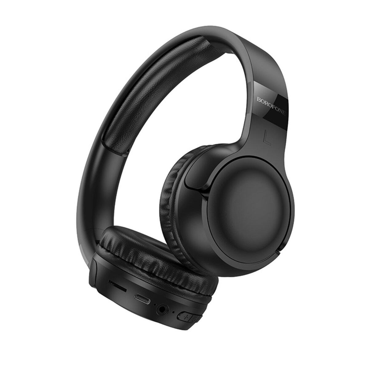 Навушники бездротові Borofone BO32 Show BT5.4 Headphones 250 mAh Black (6941991118722) - фото 1 Навушники бездротові Borofone BO32 Show BT5.4 Headphones 250 mAh Black (6941991118722) - фото 1