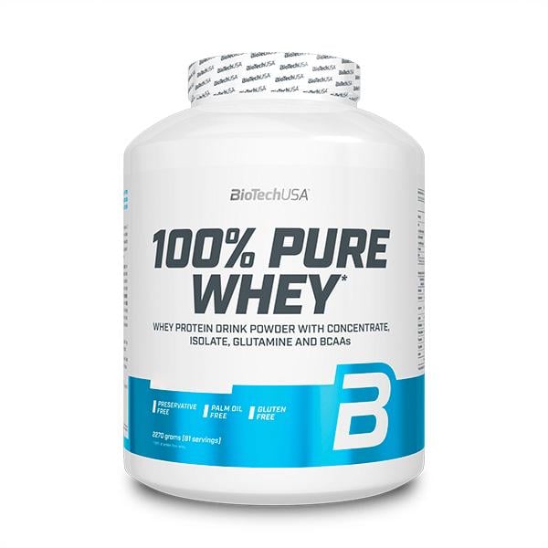 Протеїн BioTech 100% Pure Whey 2,27 кг Шоколад-кокос (1879V6753)