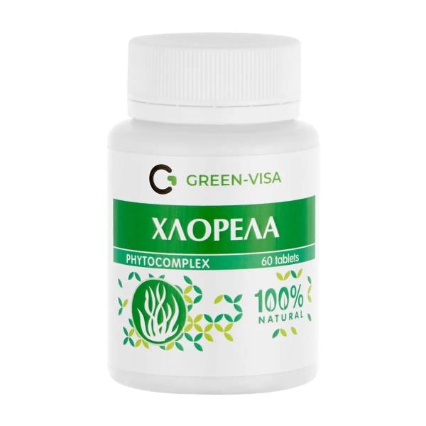Хлорелла Green Visa Хлорелла 300 мг 60 таб. (000027755) Хлорелла Green Visa Хлорелла 300 мг 60 таб. (000027755)