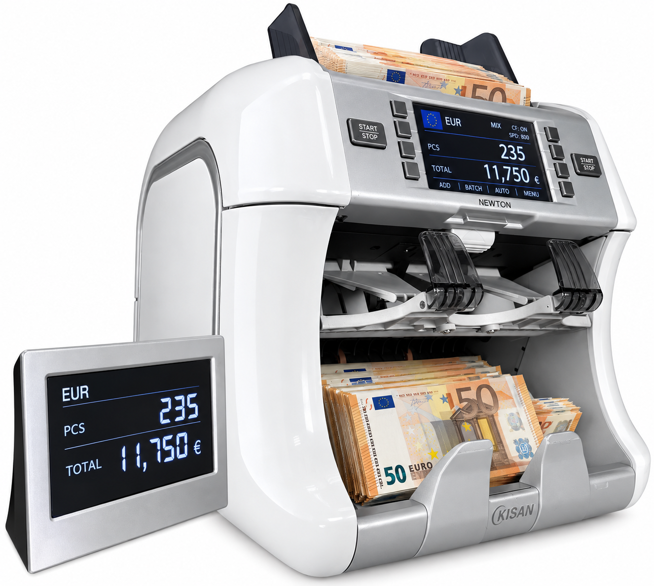 Лічильник банкнот KISAN NEWTON FS VS Refurbished UV/IR/MG
