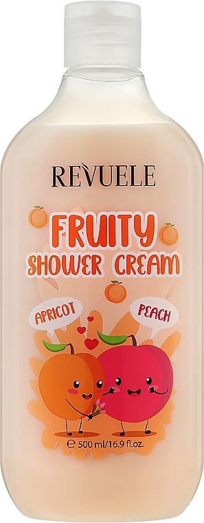 Крем для душа Revuele Fruity Shower Cream Абрикос и Персик 500 мл (2565225994)