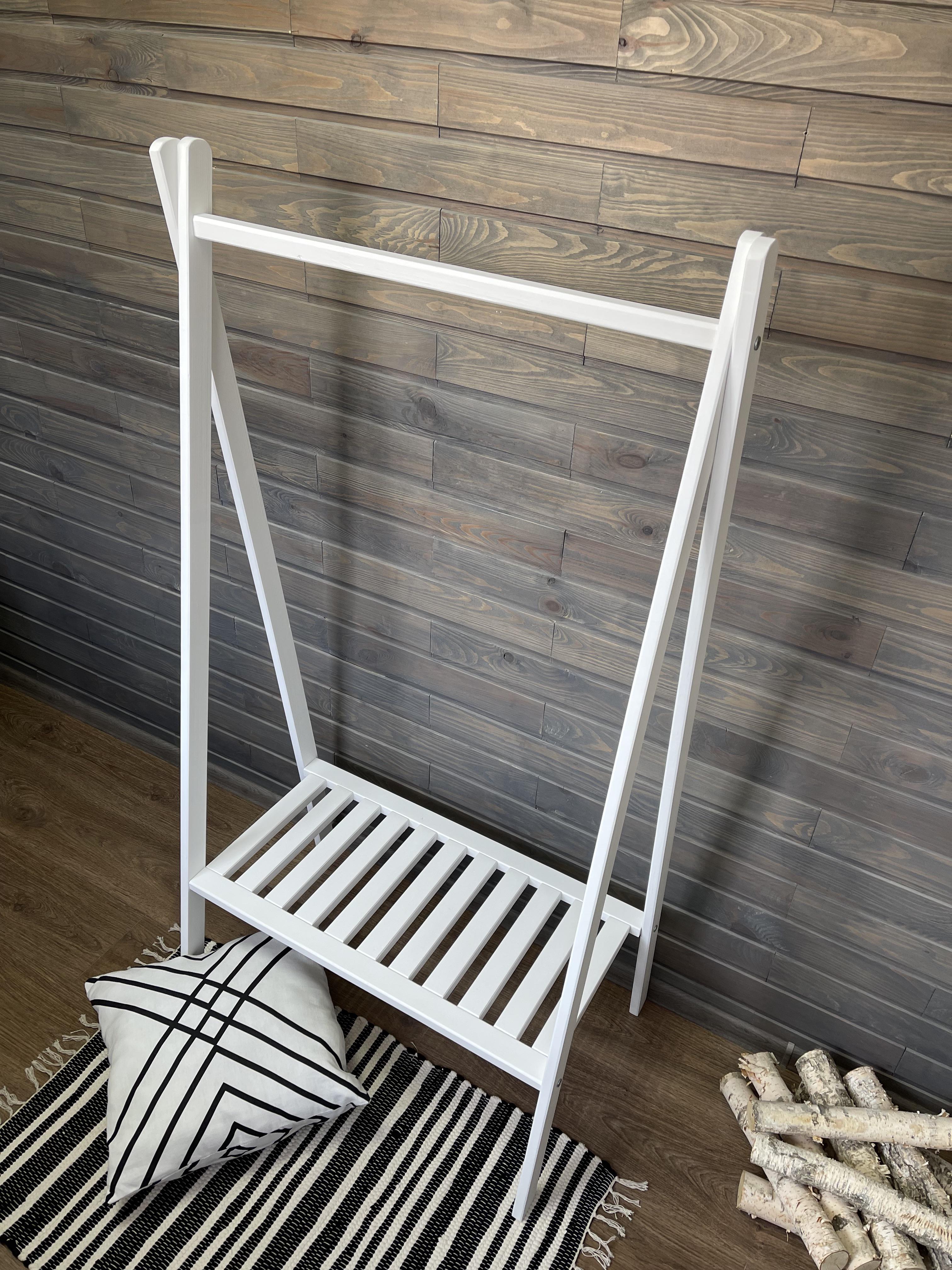 Стойка для одежды напольная деревянная 80х50х148 см (id_250) - фото 7 Стойка для одежды напольная деревянная 80х50х148 см (id_250) - фото 7