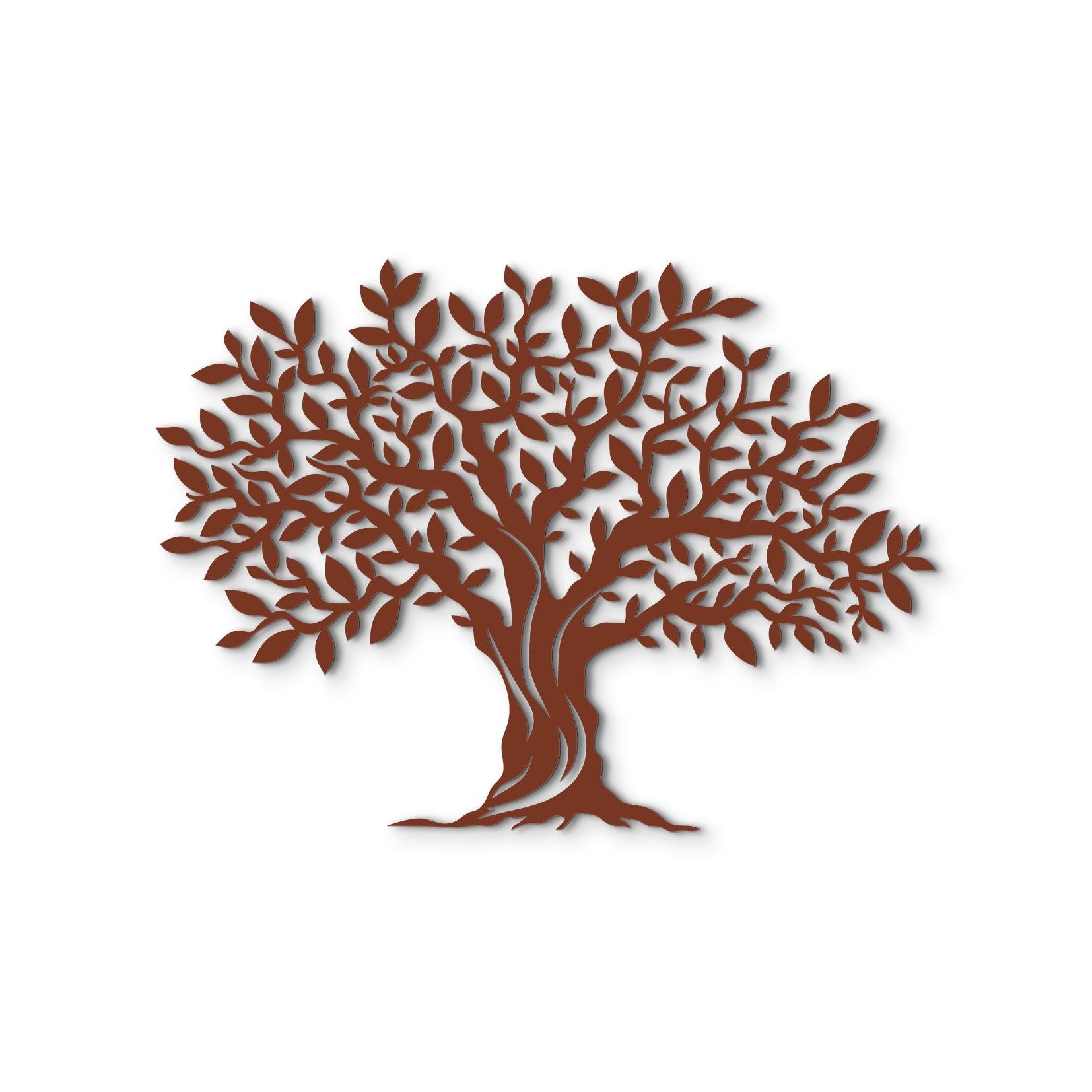 Декоративное панно из дерева Woodyard Дерево жизни 95x70 см Коричневый (0022sBrown37) - фото 2