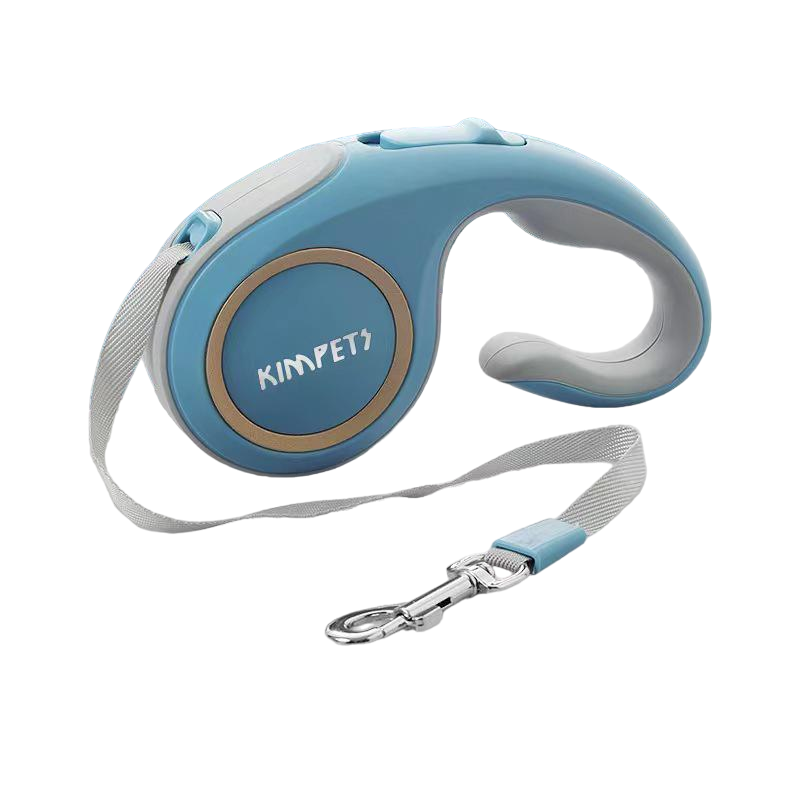 Поводок-рулетка для собак KIMPETS 5 м до 15 кг Голубой (1985928226)