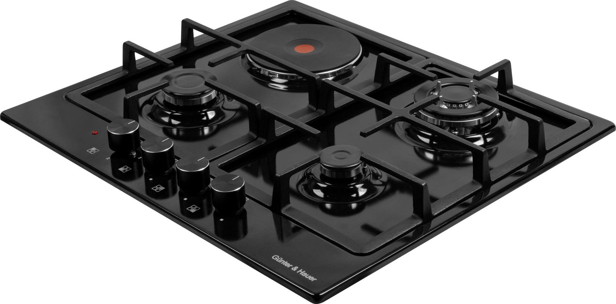 Варочная поверхность комбинированная Gunter&Hauer GH 631 BE - фото 3 Варочная поверхность комбинированная Gunter&Hauer GH 631 BE - фото 3