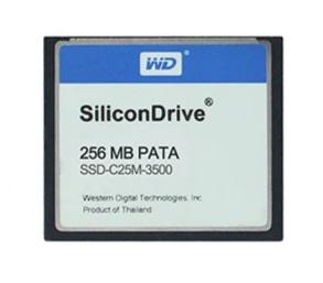 Карта памяти Compact Flash WD SiliconDrive 256Mb (18343435) - фото 2 Карта памяти Compact Flash WD SiliconDrive 256Mb (18343435) - фото 2