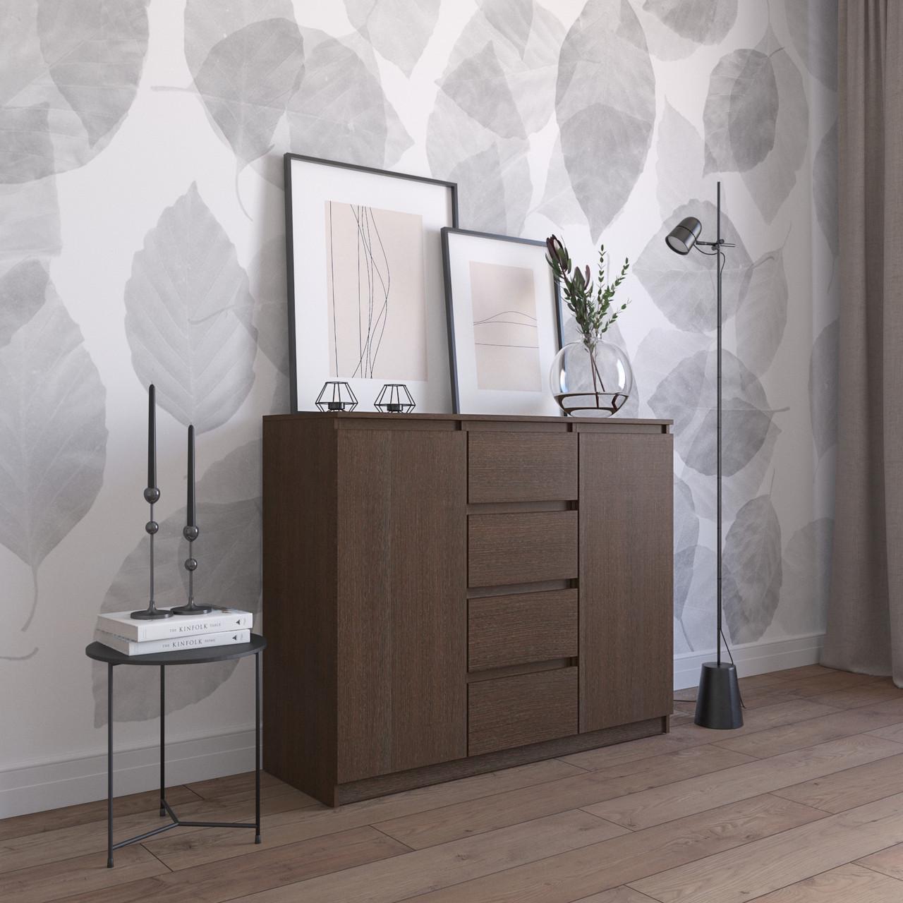 Комод VAYS 120х40х98 см Венге темный (30713790)