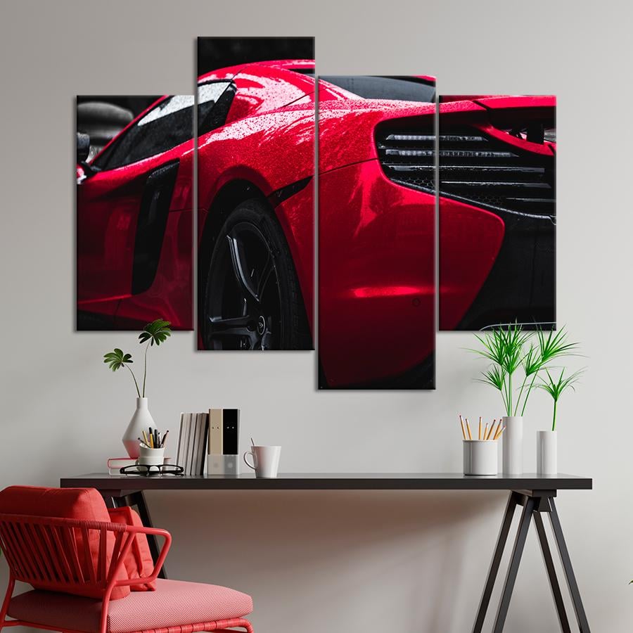 Картина Автомобиль Стильный суперкар McLaren MP4-12C 89x56 см (A1219-4)