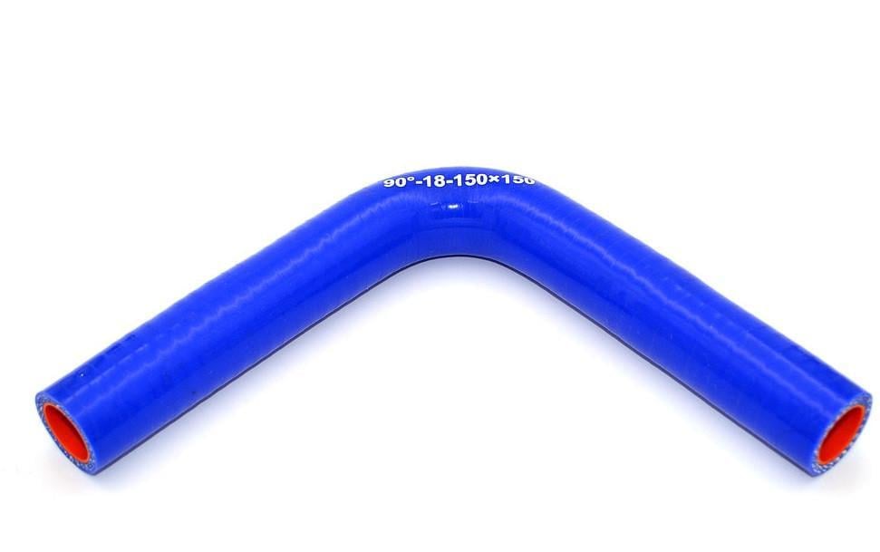 Патрубок 150х150 мм 90° d 35 товщина 4 мм (1409614739)