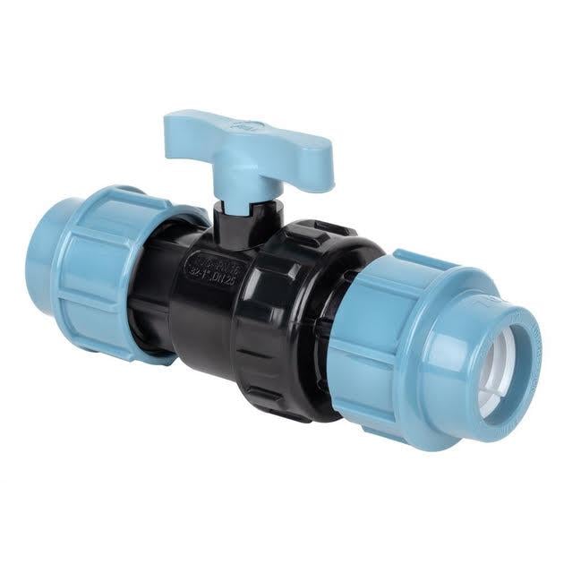 Кран SantehPlast 25 ПЕ (7717)