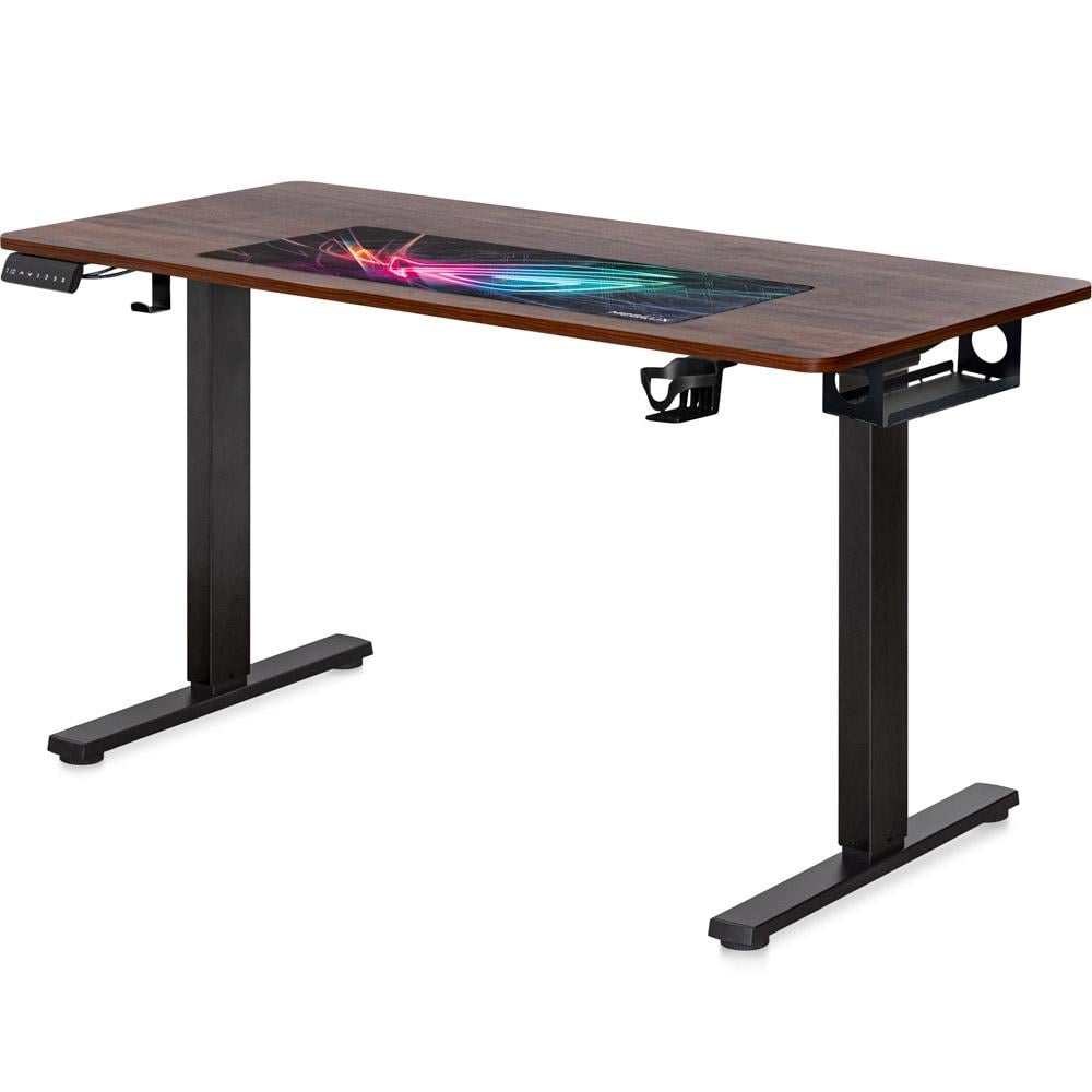 Стол Mealux PowerDesk Duo Walnut (EVO-242 Duo Walnut/B)