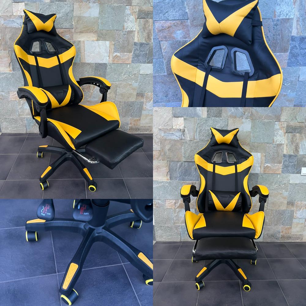 Кресло геймерское Prestige 730 Черно-желтый - фото 5 Кресло геймерское Prestige 730 Черно-желтый - фото 5