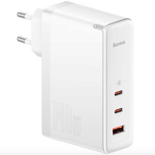 Зарядное устройство Baseus GaN5 Pro Fast Charger 2C U 140W White (CCGP090202) - фото 2