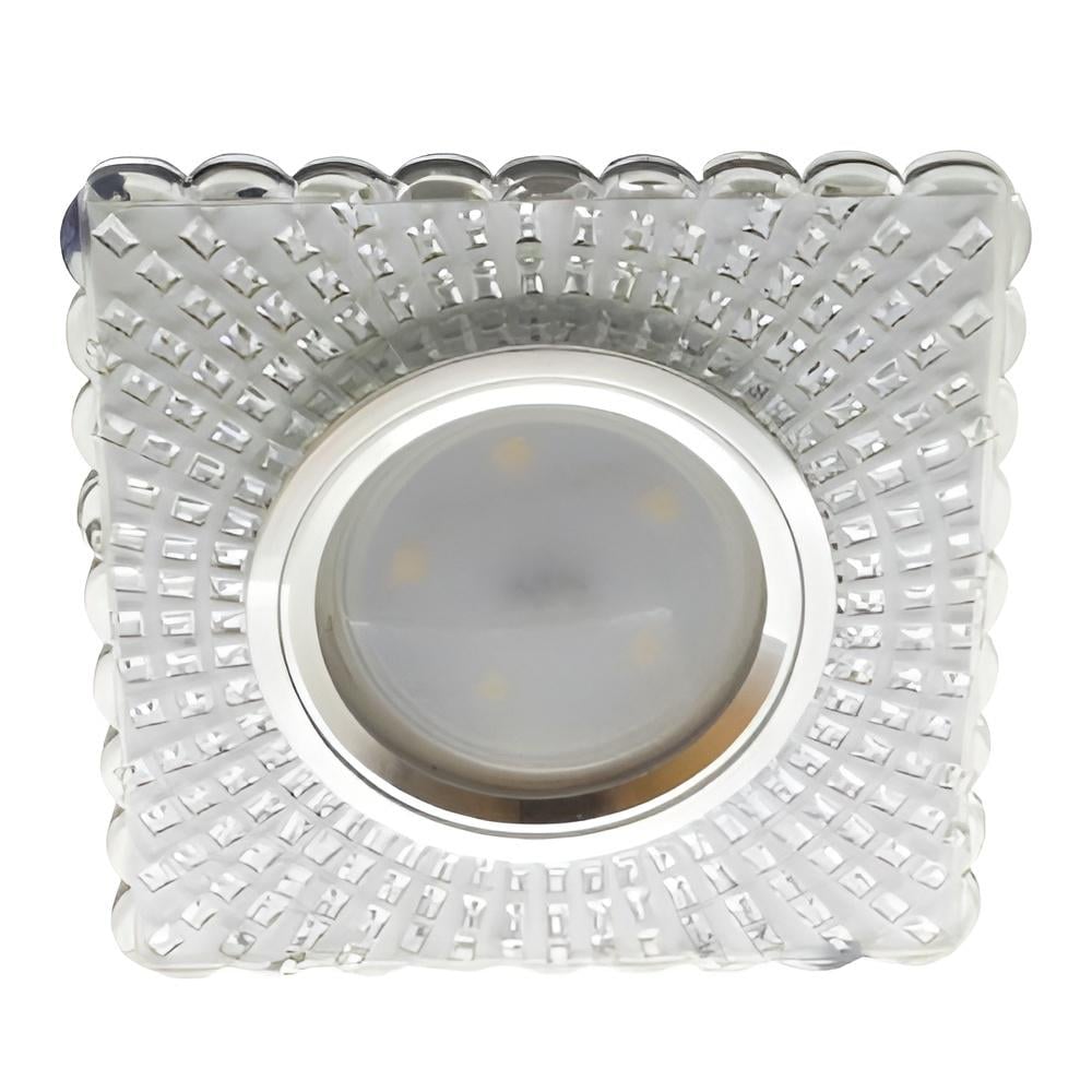 Спот Lemanso ST6305 MR16 с подсветкой 3W 6500K с драйвером Прозрачный (12390)