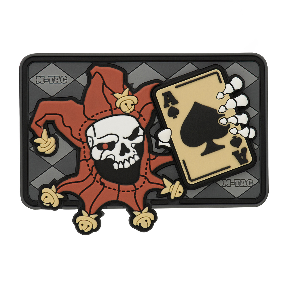 Нашивка M-Tac Joker Skull 3D PVC Нашивка M-Tac Joker Skull 3D PVC