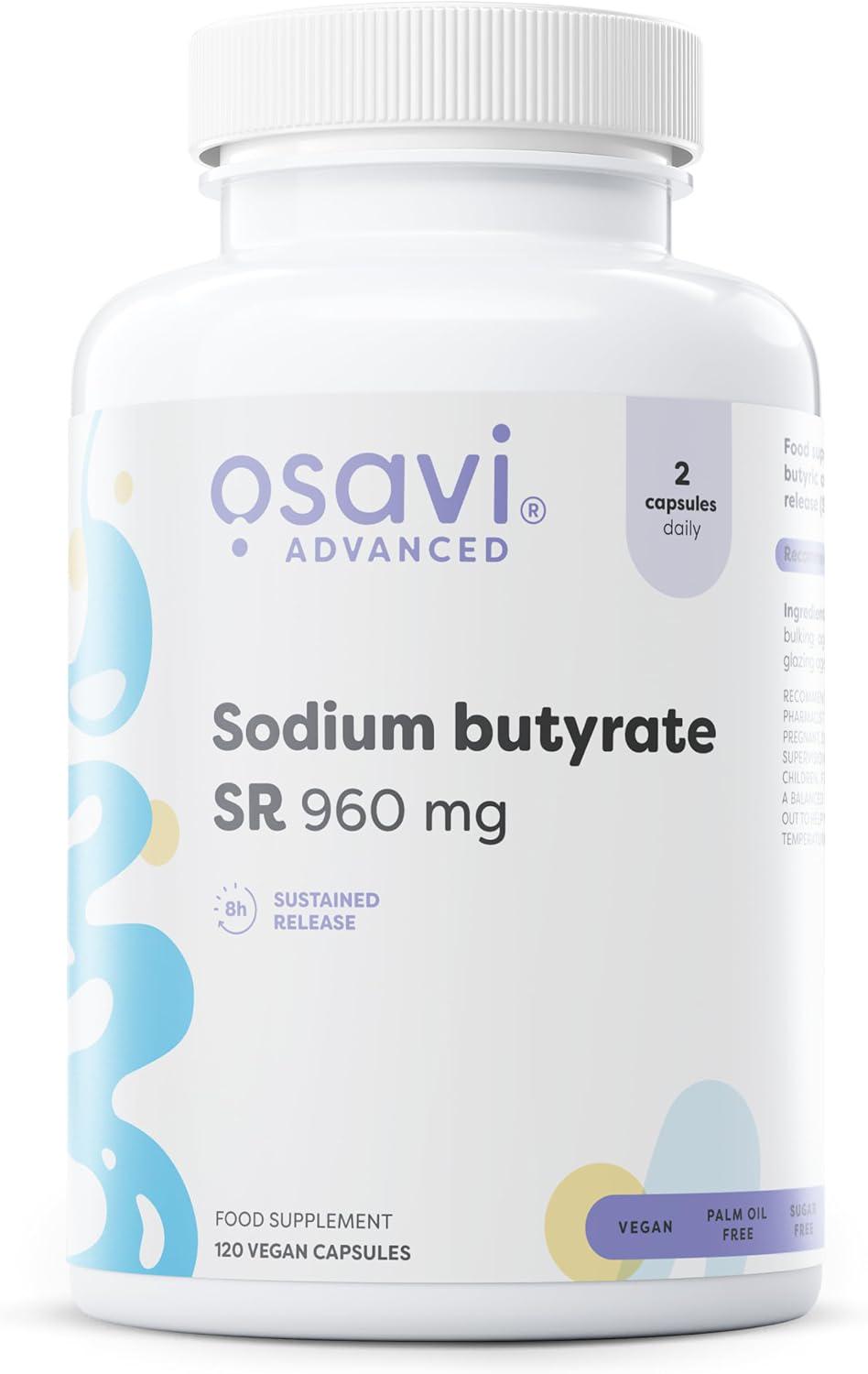 Бутират натрия Osavi Sodium butyrate SR 960 mg 120 caps