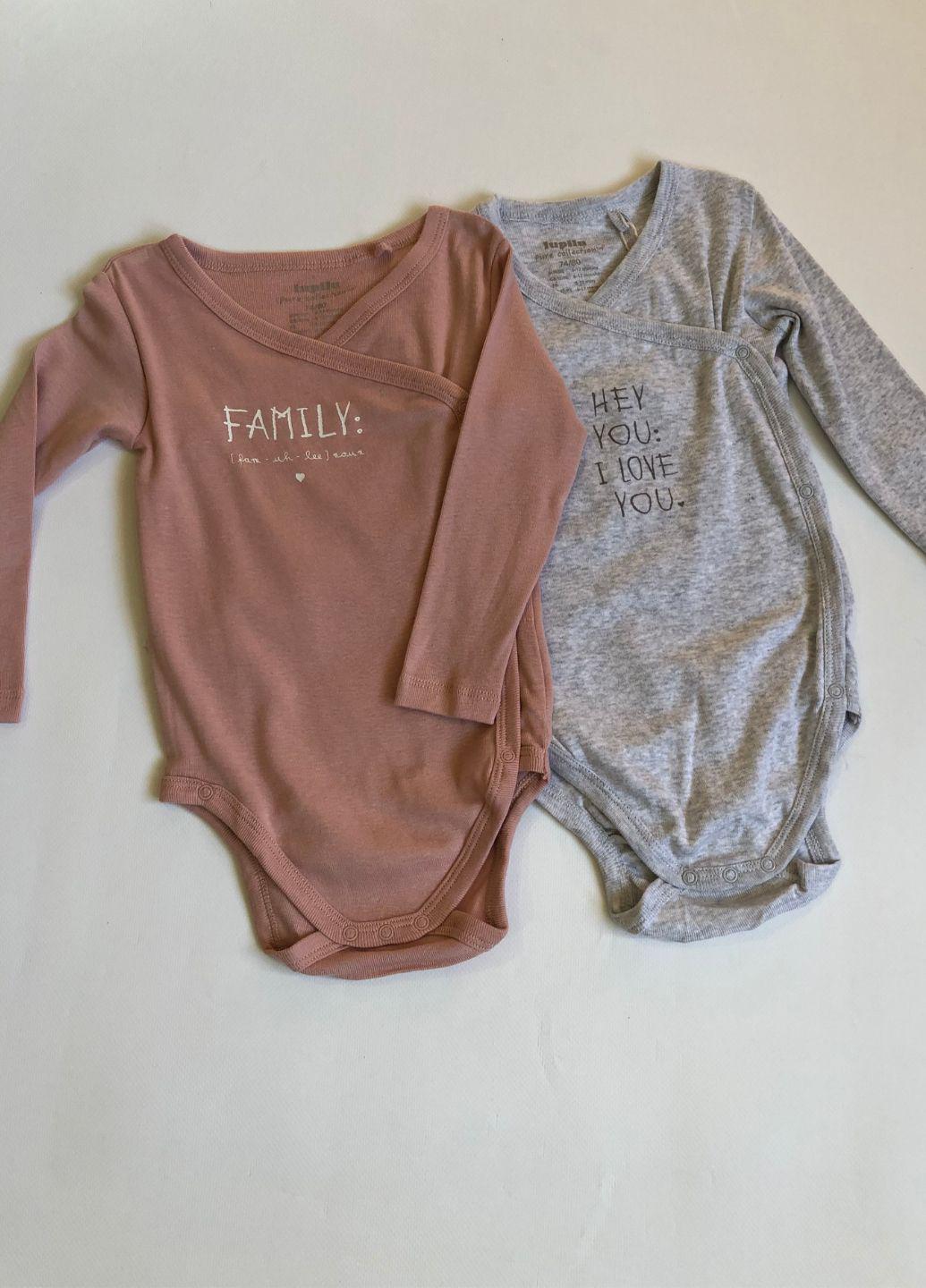 Набір боді дитячі Lupilu бавовна 6-12 міс. 74-80 см (VNE120RG_р.74-80) - фото 2 Набір боді дитячі Lupilu бавовна 6-12 міс. 74-80 см (VNE120RG_р.74-80) - фото 2