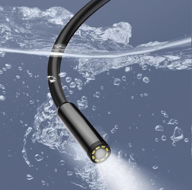 Эндоскоп автомобильный с монитором 4,3" 8 мм с жестким кабелем и насадками 2 м (25860130) - фото 8 Эндоскоп автомобильный с монитором 4,3" 8 мм с жестким кабелем и насадками 2 м (25860130) - фото 8