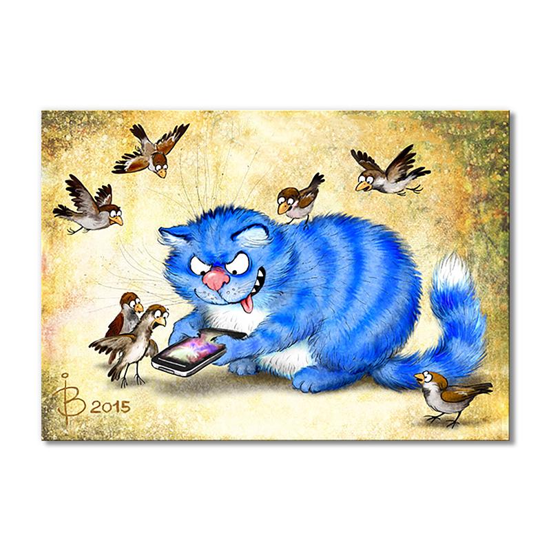 Модульная картина Игра в Энгри Бердс 1 модуль 80x120 см (_rinaz_20152234)