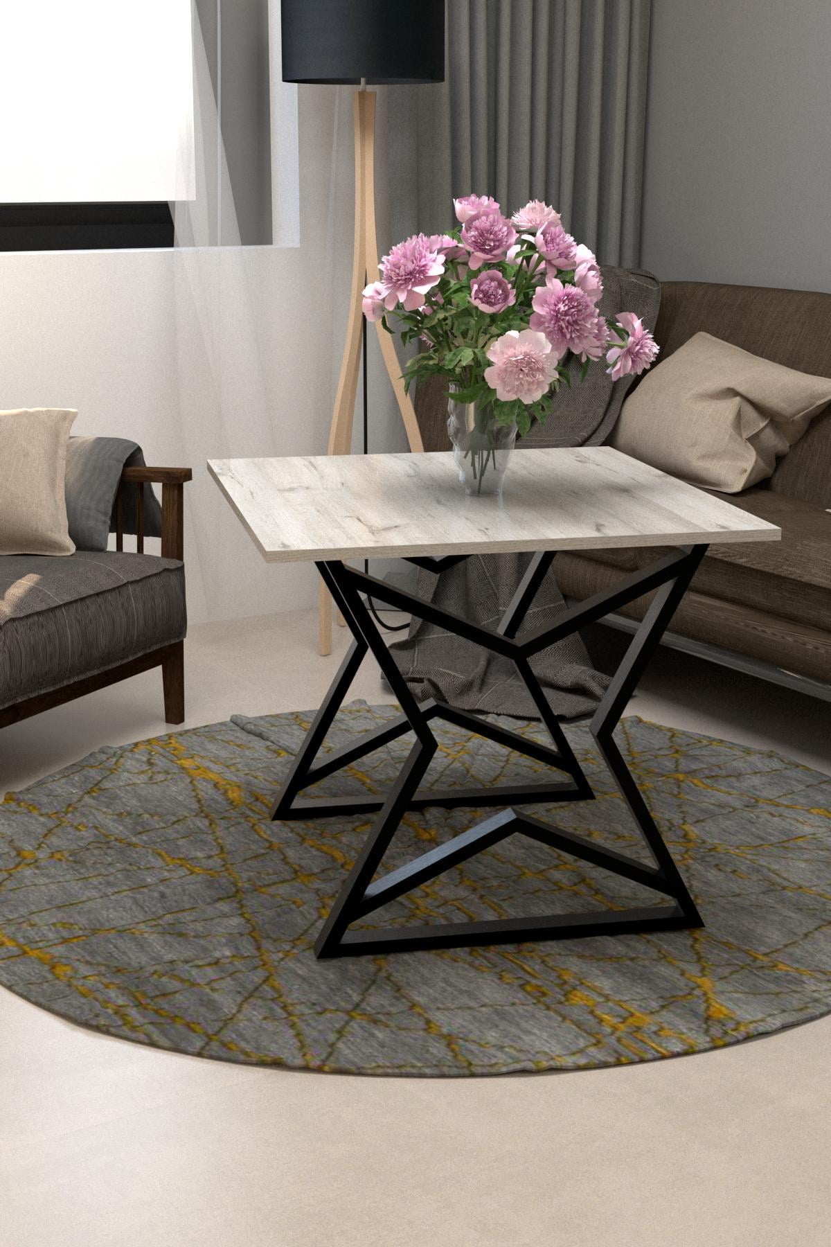 Журнальный столик EcoLoft Лофт Лоренцо DSP-1185 Дуб кортона (25738646)