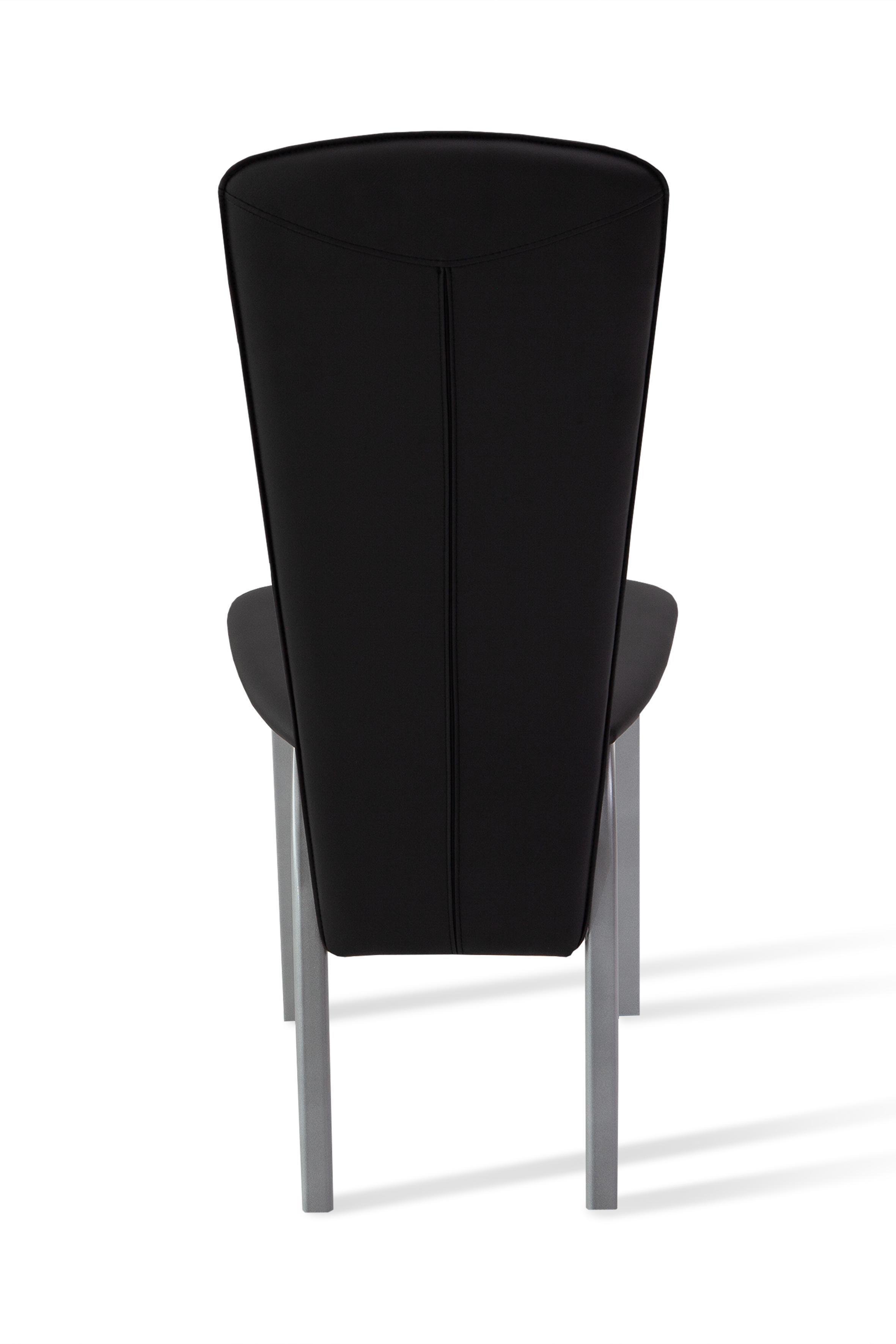 Стілець для кухні та вітальні Аманда Тіто 410х930х430 мм Чорний (GAА0050005) - фото 2 Стілець для кухні та вітальні Аманда Тіто 410х930х430 мм Чорний (GAА0050005) - фото 2