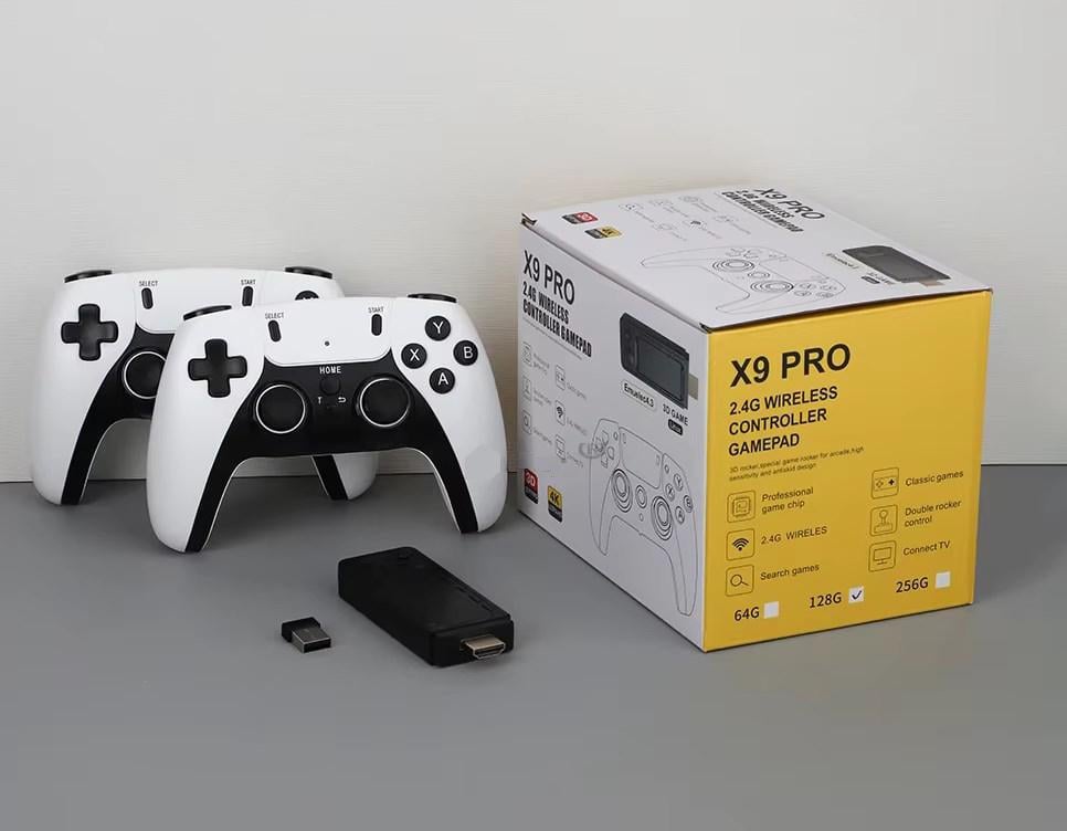 Ігрова ретроконсоль X9 PRO 59000+ ігор з 4 батарейками (1557)
