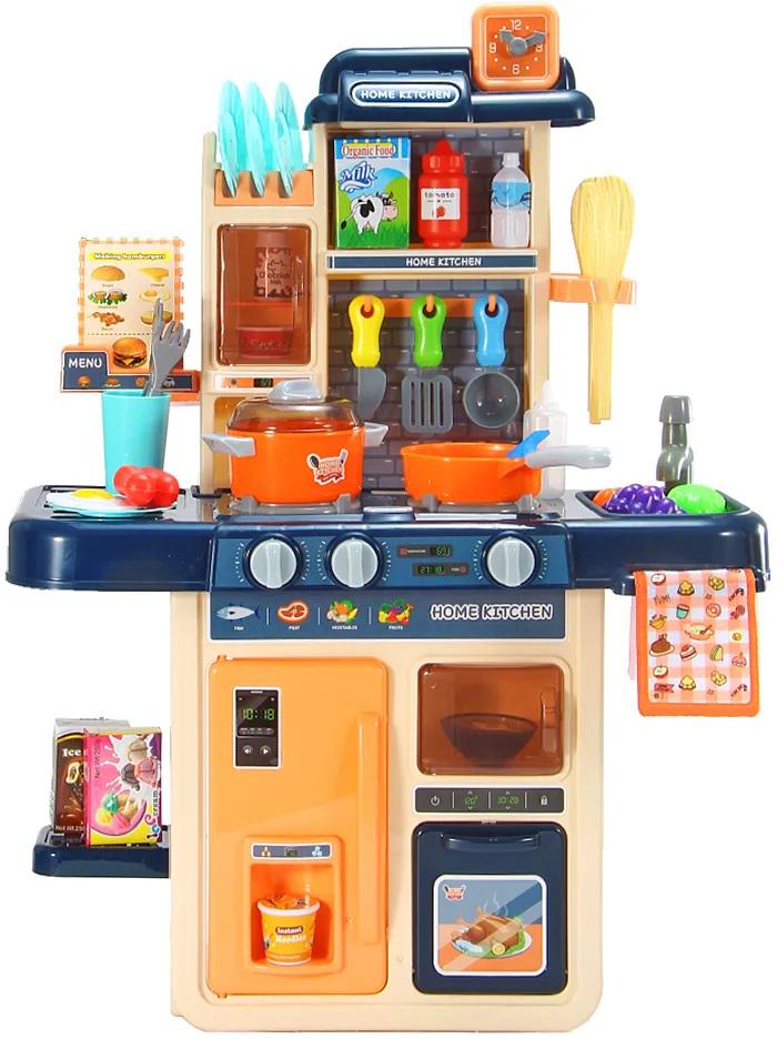 Кухня дитяча Spoko SP-35 світло/звук/іде пара/тече вода з аксесуарами 42 пр. Блакитний (4845) - фото 2 Кухня дитяча Spoko SP-35 світло/звук/іде пара/тече вода з аксесуарами 42 пр. Блакитний (4845) - фото 2