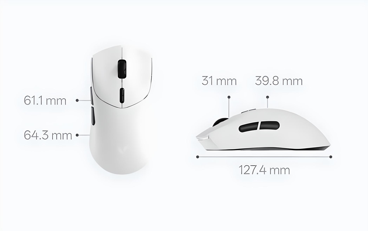 Компьютерная мышка Rapoo VT7 с комбинированным подключением 26000 DPI 8kHz/зарядная база с RGB-подсветкой Black (2625982579) - фото 3 Компьютерная мышка Rapoo VT7 с комбинированным подключением 26000 DPI 8kHz/зарядная база с RGB-подсветкой Black (2625982579) - фото 3