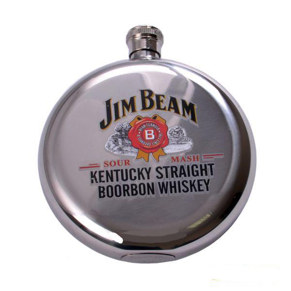 Фляга Jim Beam Soldier 239 мл нержавеющая сталь