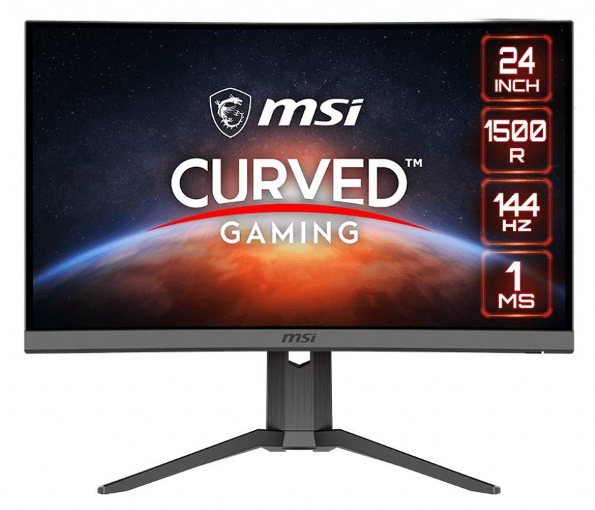 Монітор вигнутий ігровий MSI Optix G24C6P 23,8" (4719072767112)