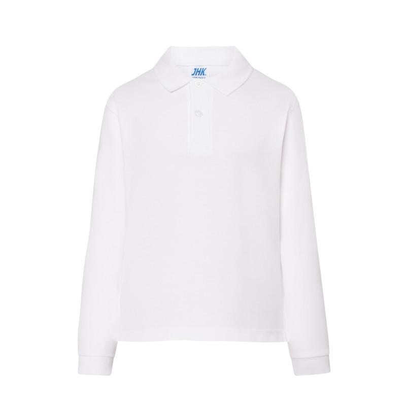 Поло дитяче JHK KID POLO LS 9/11 Білий (WH)