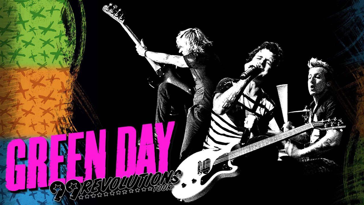 Картина Green Day надпись (geh123)