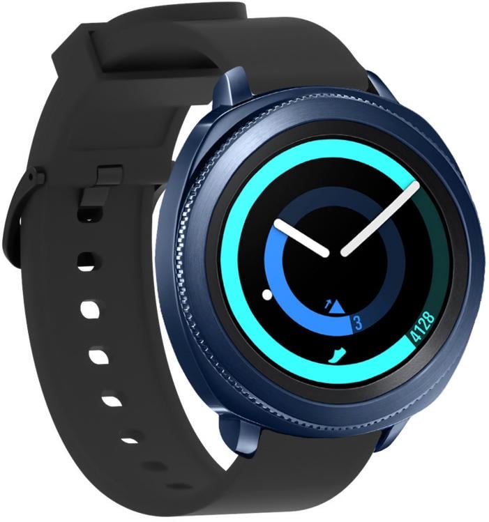 Ремінець силіконовий Like для Samsung Gear Sport Black (13346-2B)
