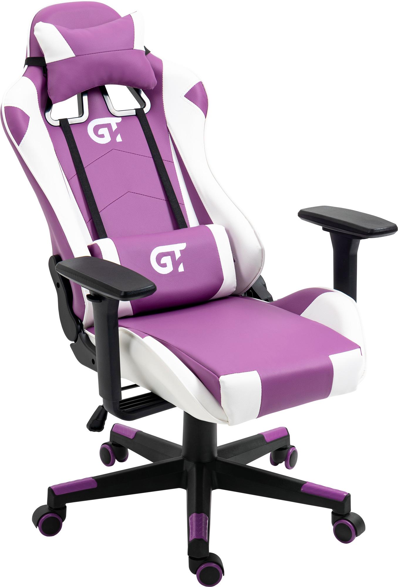 Детское кресло для письменного стола GT Racer X-5934-B Kids White/Violet - фото 5