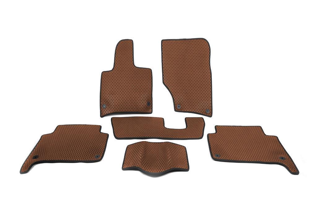 Коврики EVA для Audi Q7 2005-2015 гг Кирпичный (90948)