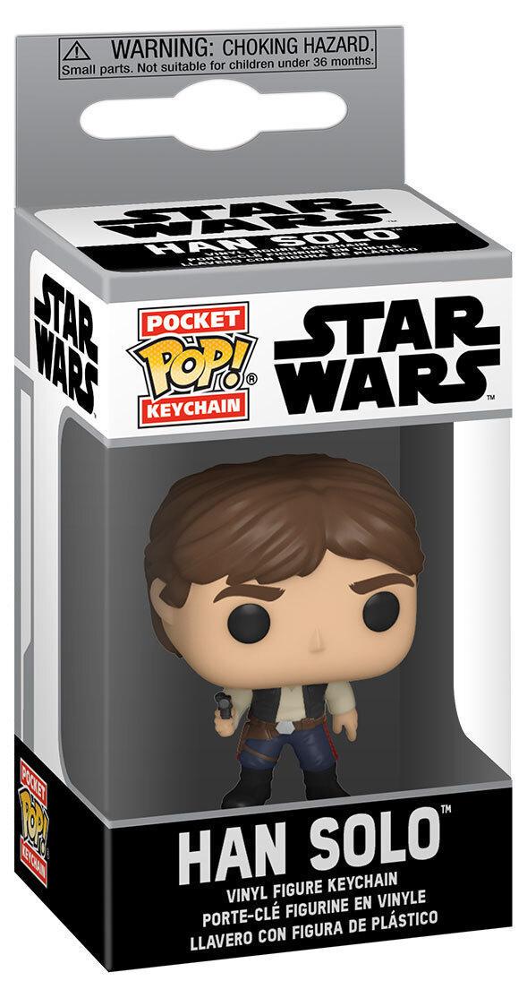 Фігурка-брелок Funko Pop Star Wars Han Solo 4 см (Trinket SW HS) - фото 2