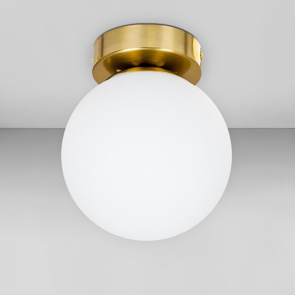 Люстра потолочная лофт Light House LS-18638F-1 BRZ/WH Бронзовый/Белый