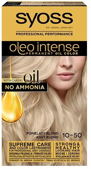 Краска для волос Syoss Oleo Intense 115 мл 10-50 Дымчатый блонд