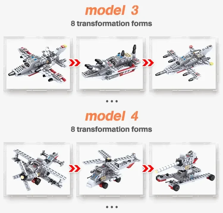 Конструктор військовий корабель 1068 деталей 3 фігурки (29599822) - фото 4 Конструктор військовий корабель 1068 деталей 3 фігурки (29599822) - фото 4