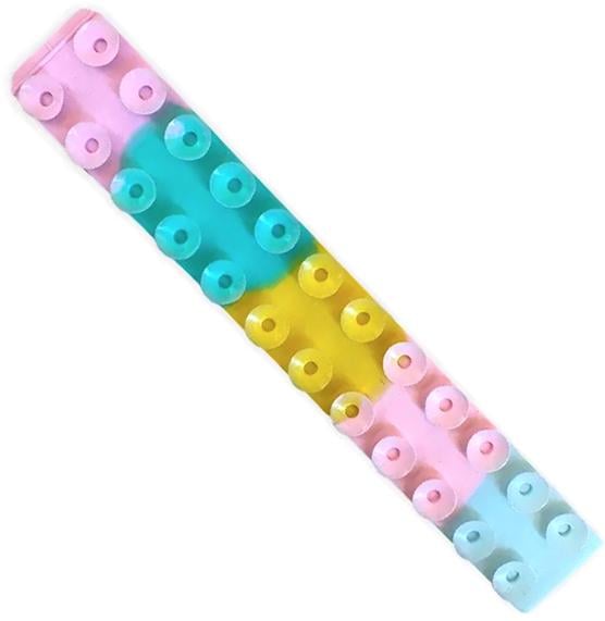 Силиконовая игрушка антистресс Squidopop с липучками Разноцветный (86093165)