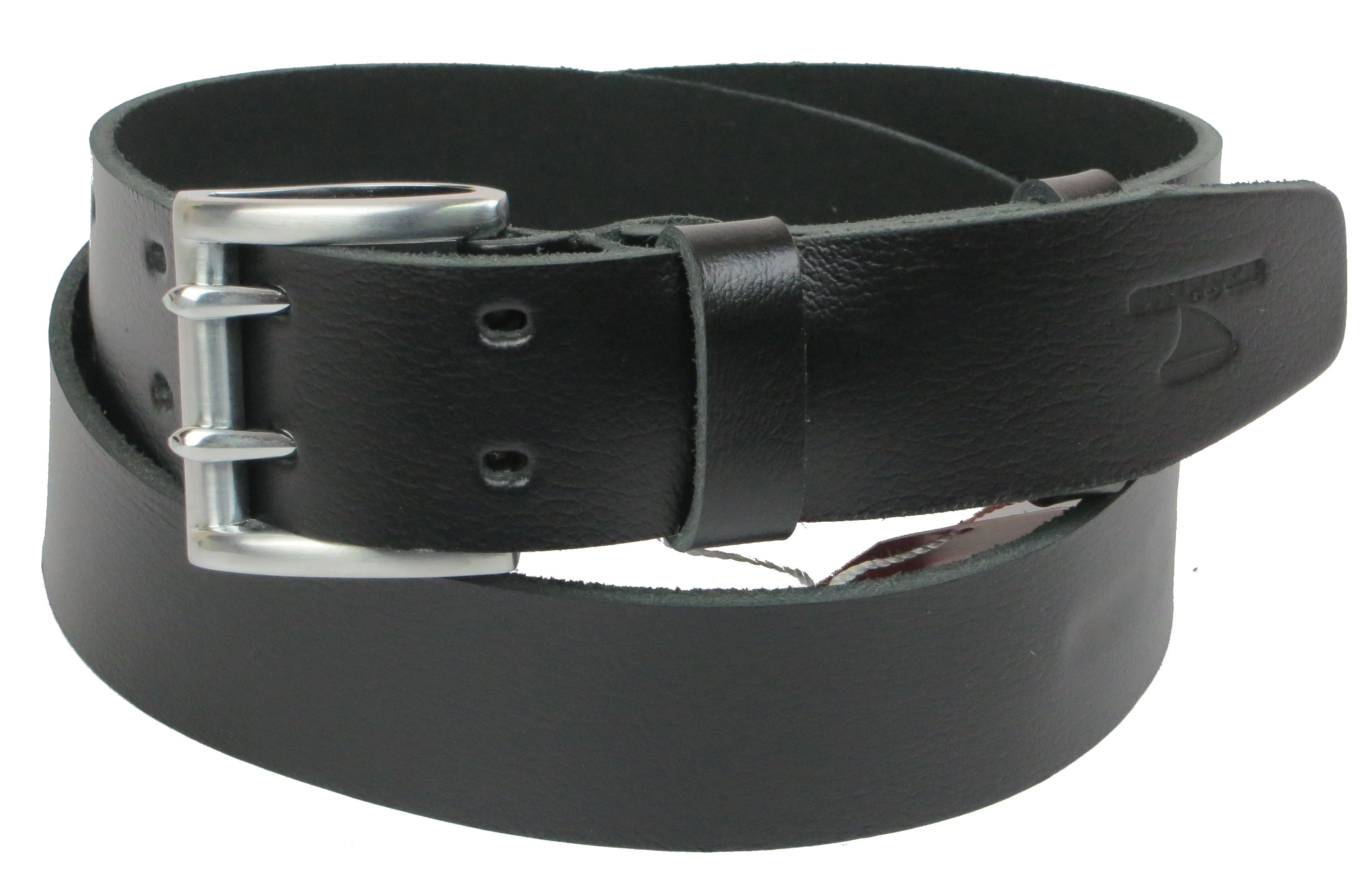 Ремень мужской Skipper кожаный Черный (1161-45)