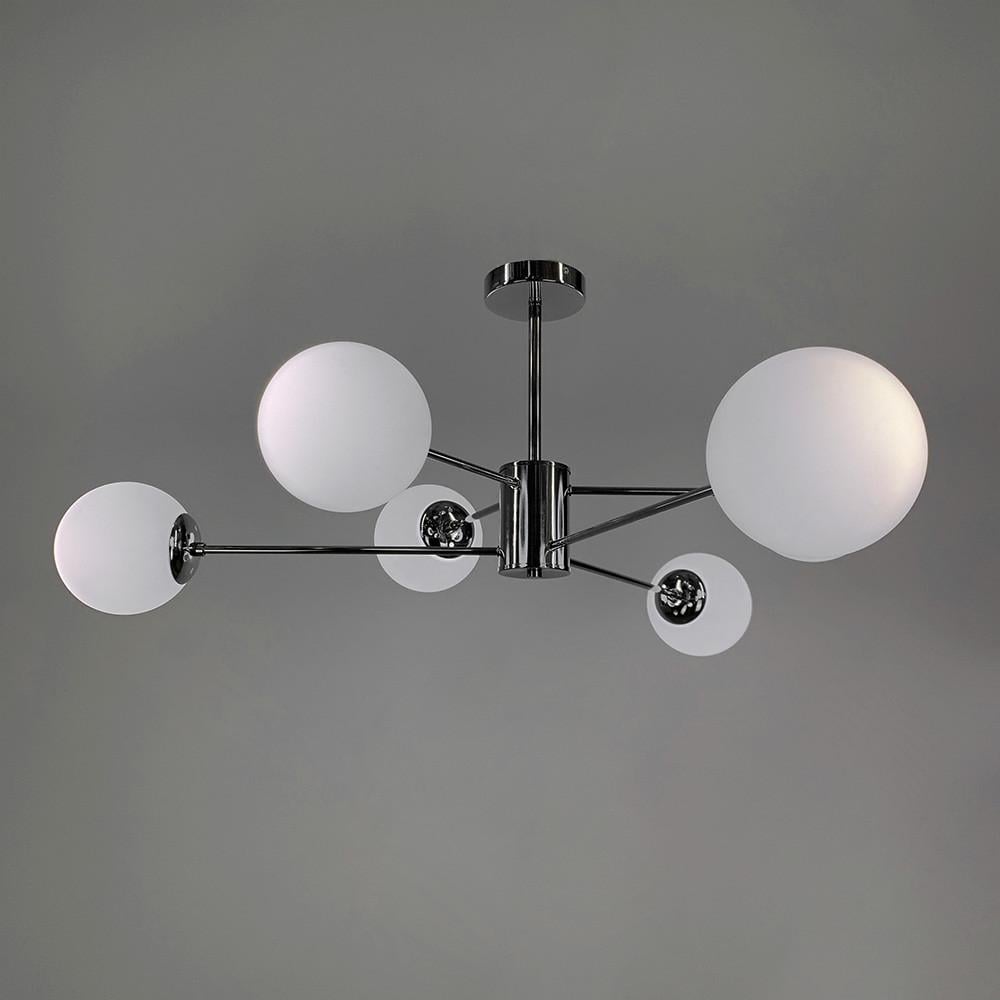 Люстра стельова Right Selection на 6 плафонів Срібний (CD 111/6 CH) - фото 7 Люстра стельова Right Selection на 6 плафонів Срібний (CD 111/6 CH) - фото 7