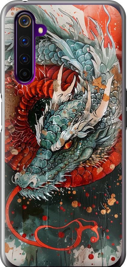 Чехол на Realme 6 Pro Стихия огня (6101u-1893-42517)