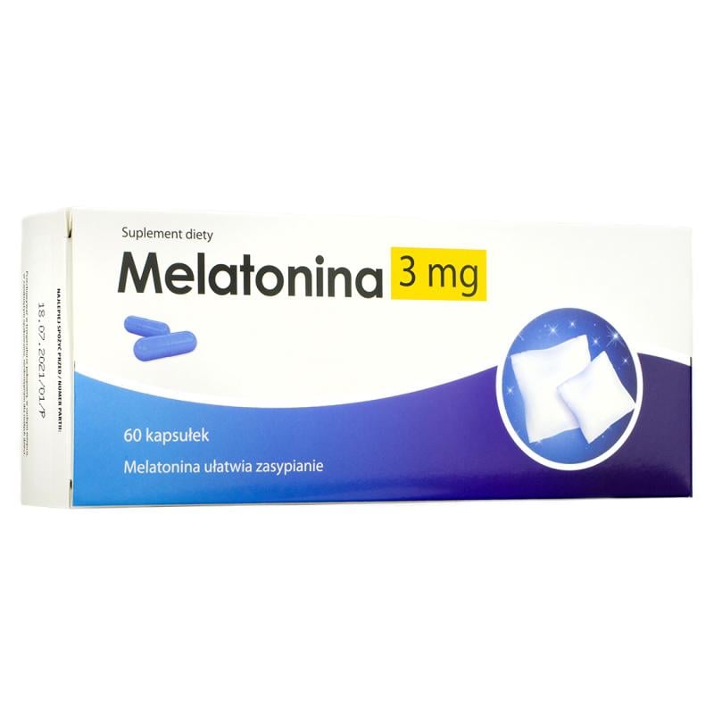 Натуральная добавка Activlab Melatonina 3 мг 60 капс. (5897V11623)