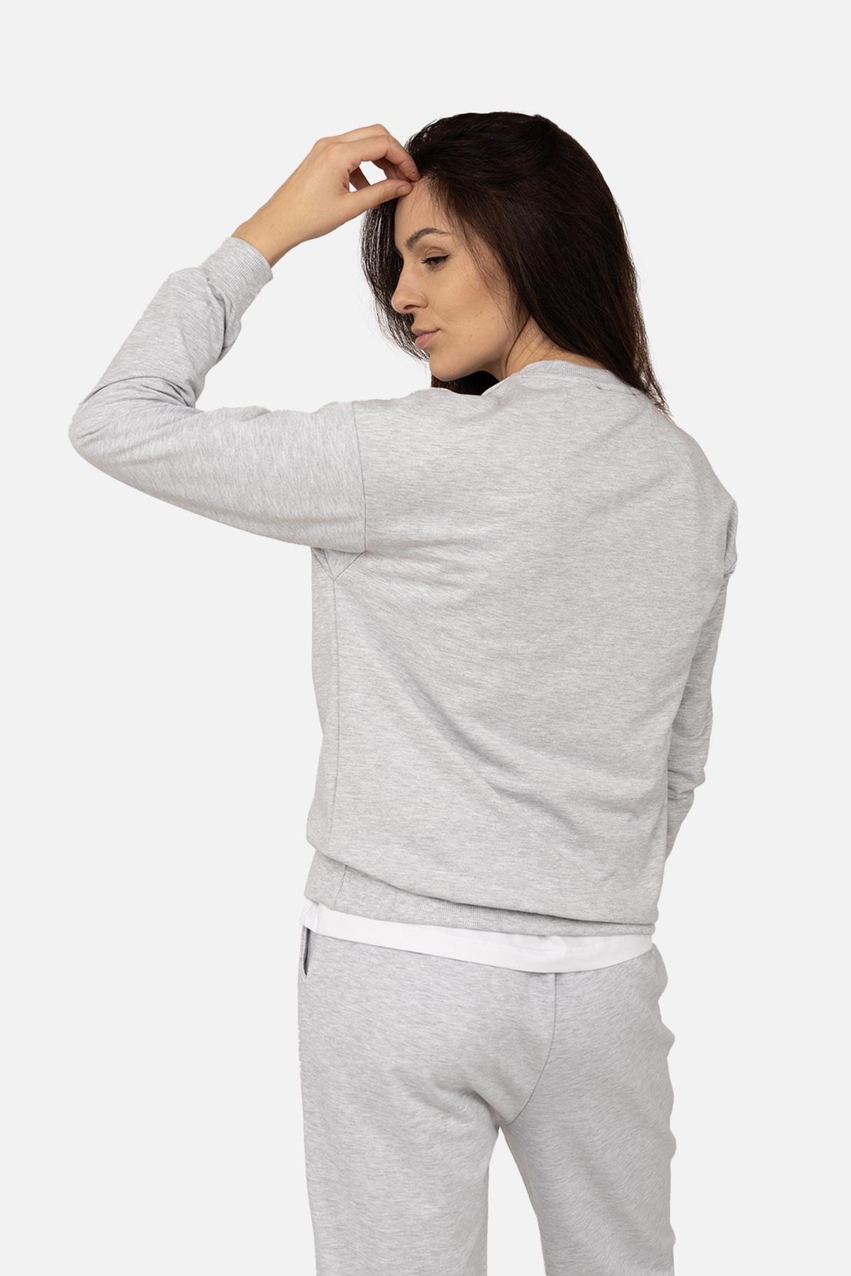 Світшот жіночий ЦБ-00266286 р. 42 Світло-сірий (SKT001035618) - фото 4 Світшот жіночий ЦБ-00266286 р. 42 Світло-сірий (SKT001035618) - фото 4