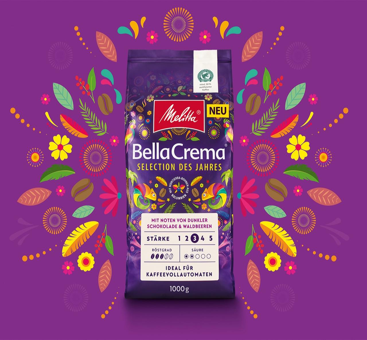 Кава в зернах Melitta BellaCrema Selection 1 кг - фото 3 Кава в зернах Melitta BellaCrema Selection 1 кг - фото 3