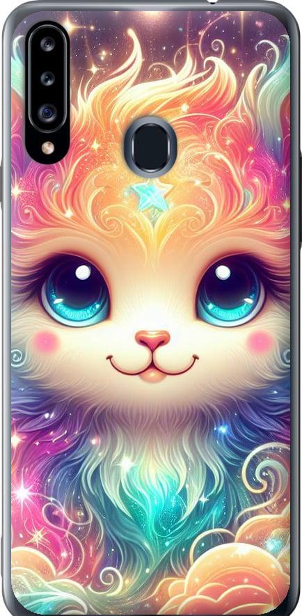 Чехол на Samsung Galaxy A20s A207F Сказочный котенок (5813u-1775-42517)