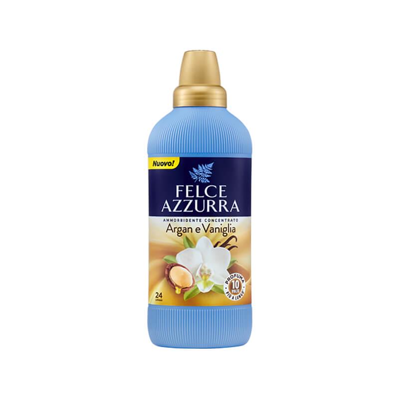 Пом'якшувач для білизни концентрований Felce Azzurra Argan & Vanilla 24 прання 600 мл (030871)